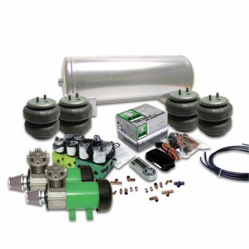 Helix Delux 2 Compressor Air Bag Suspension System with Digital 4 Preset AirCommand Controller instructions, warranty, rebate