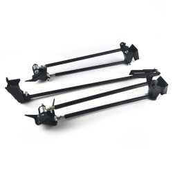 Universal 47 3/4 Solid Axle Chrome Shock Kit Helix HEXSHKUBB Solid Axle Shock Kit Universal 47 3/4 Solid Axle Chrome Shock Kit Helix HEXSHKUBB Solid Axle Shock Kit