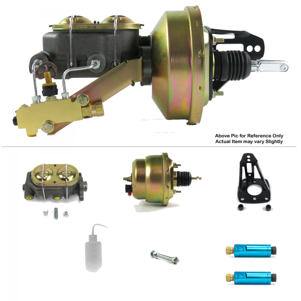 thumbnail image 2 of Gearhead Dual Brake Booster Kit For 1948-1952 Ford Truck – Disc/Drum Frame Mount W/ Pedal 2 of 5