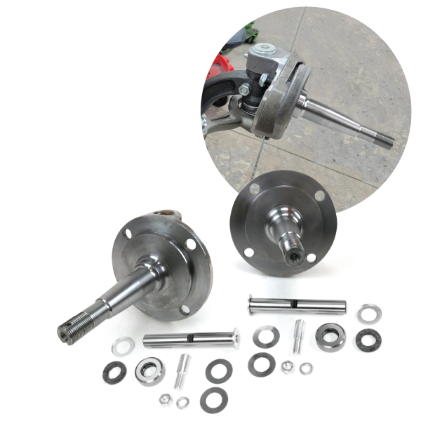 thumbnail image 2 of Straight Axle Round Spindle With King Pin Kit – 1928-1948 Ford, Pair By 1st Class Auto Parts 2 of 5